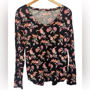 NWT Vintage LOFT Cotton shirt. Long sleeves and scoop necked. So cute! Women’s M
